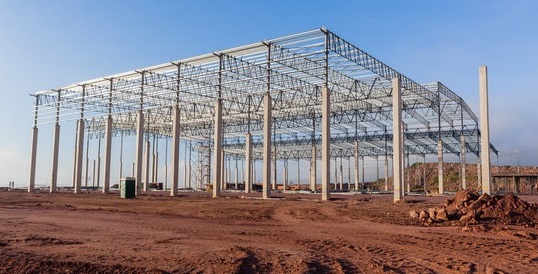 Склад из металлоконструкций
