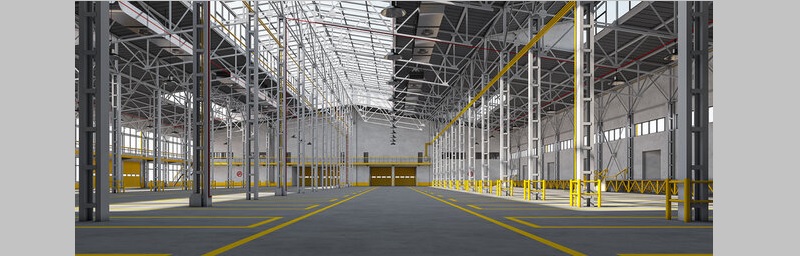 Металлические опоры зданий 