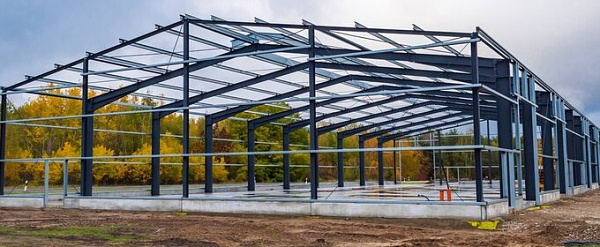 Ангар из металлоконструкций