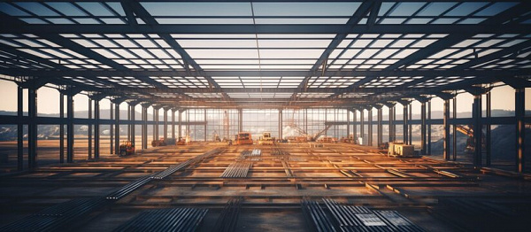 Каркас из металлоконструкций