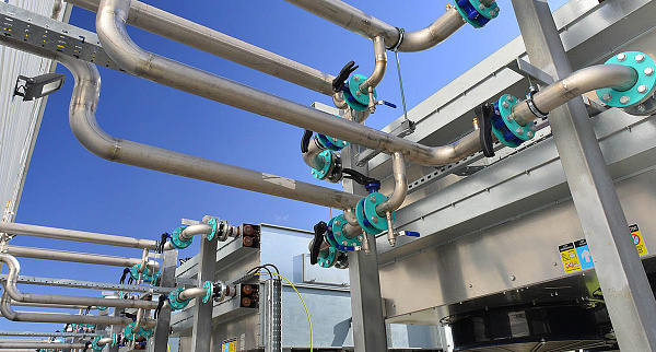 Переход трубопровода